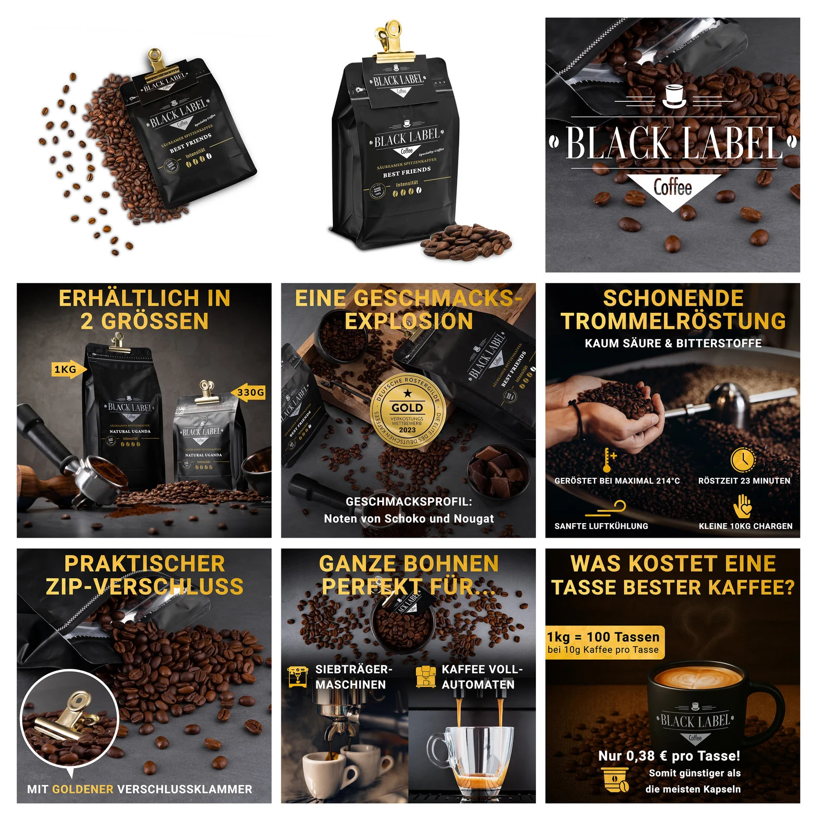 Whisky · Dunkel & edel – Amazon-Listing & A+ Content von Profi-Bilder