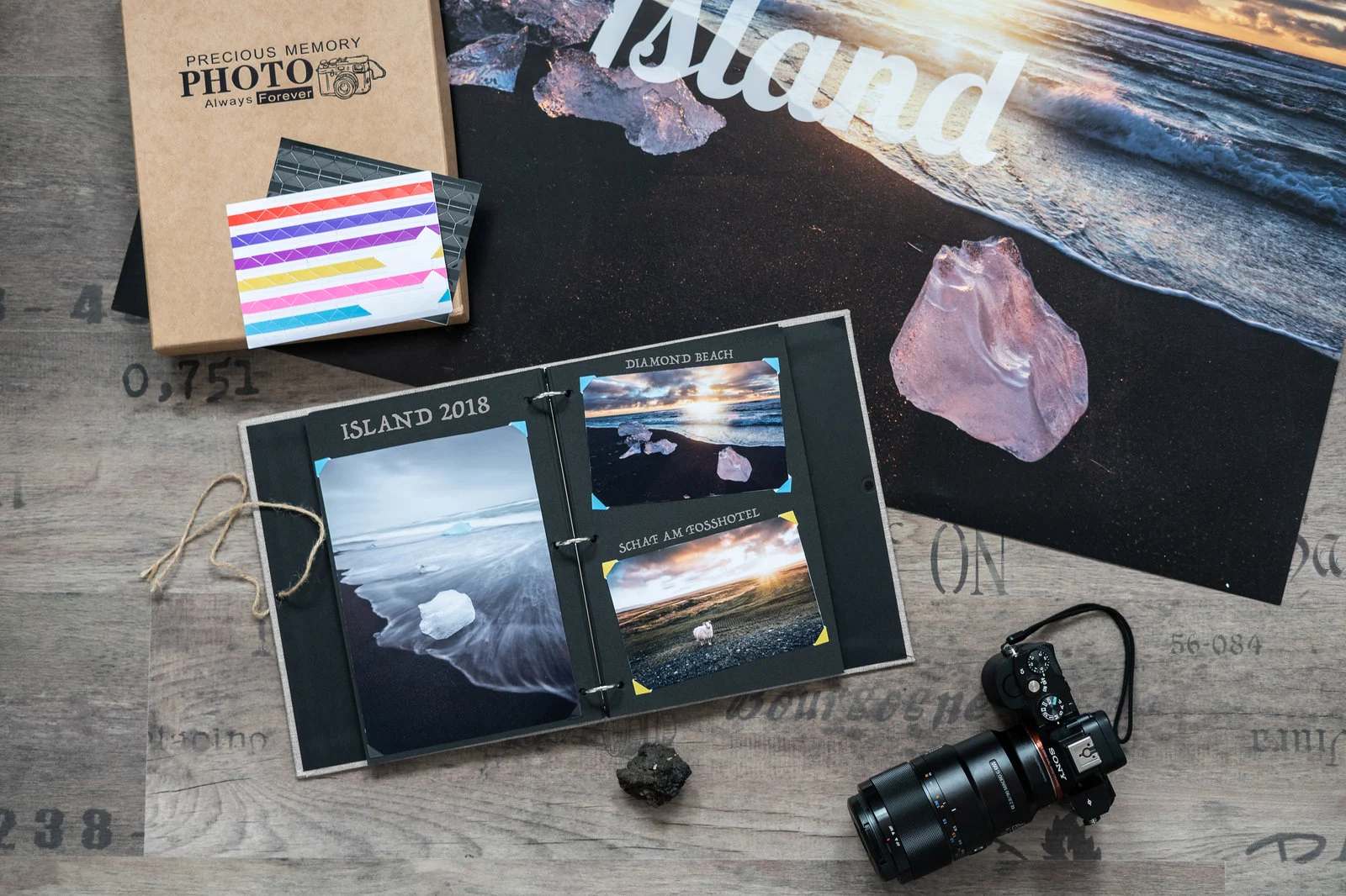 Technik & Kreativität – Flatlay-Fotografie von Profi-Bilder