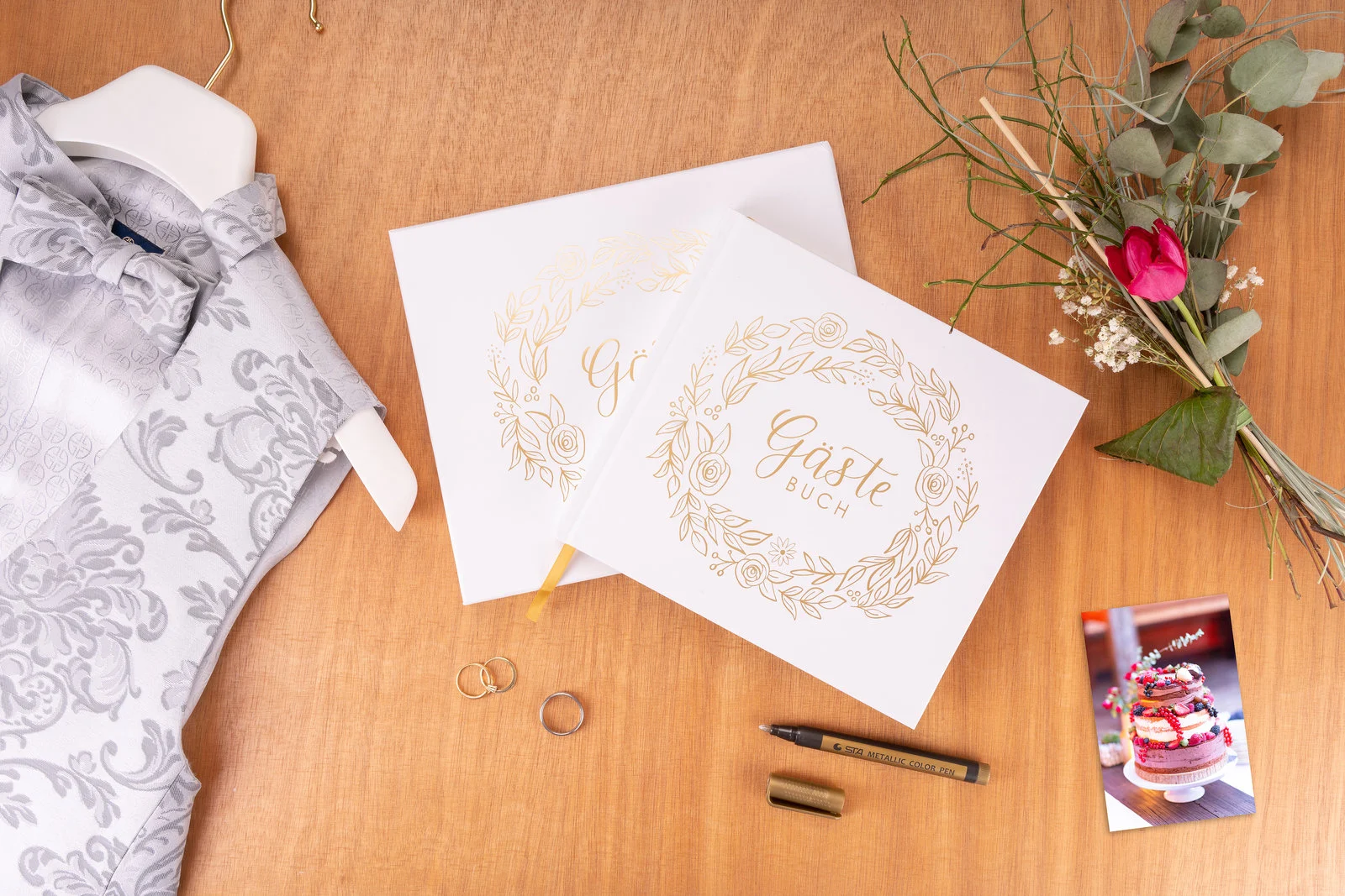 Flatlay-Fotografie von Profi-Bilder
