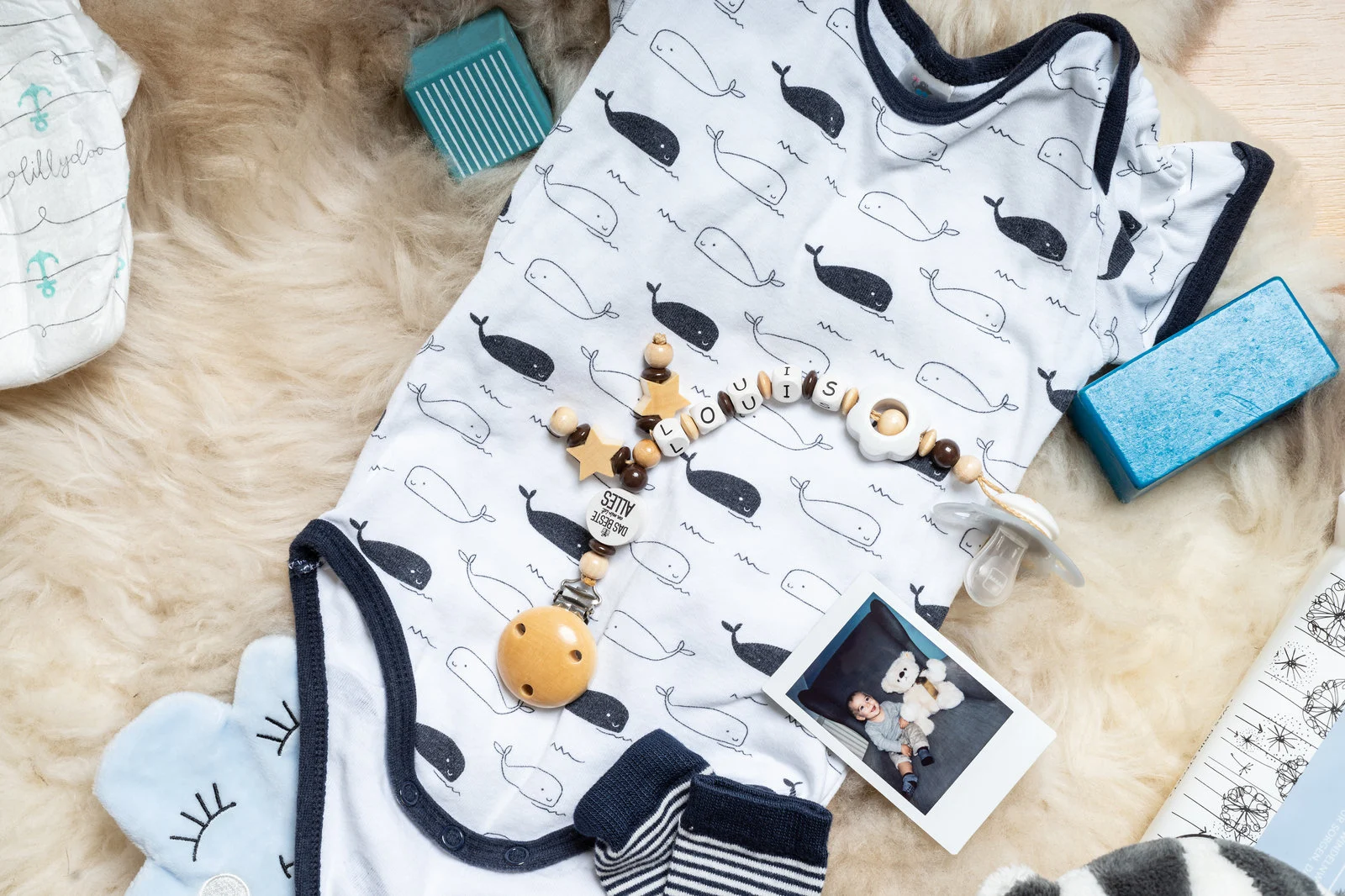 Flatlay-Fotografie von Profi-Bilder