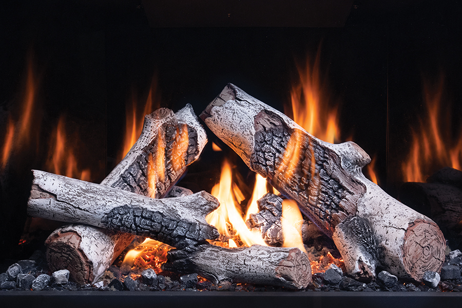 658 Deluxe Live Fire burning in action