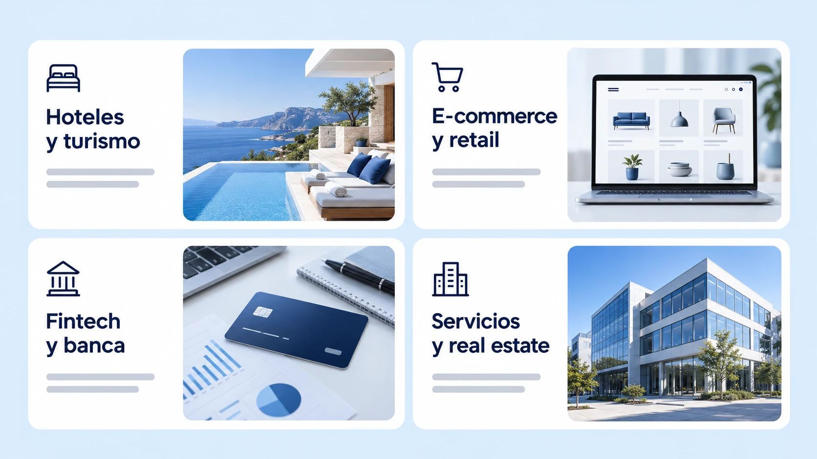 Representación conceptual del servicio de Domshield. No es un portal para clientes.