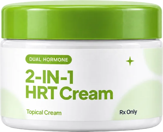 2-IN-1 HRT Cream jar