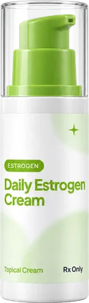 Daily Estrogen Cream pump bottle