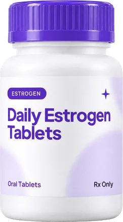 Daily Estrogen Tablets bottle