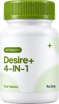 Desire+ 4-IN-1 tablets bottle