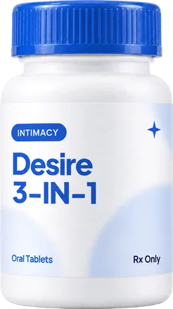 Desire 3-IN-1 tablets bottle