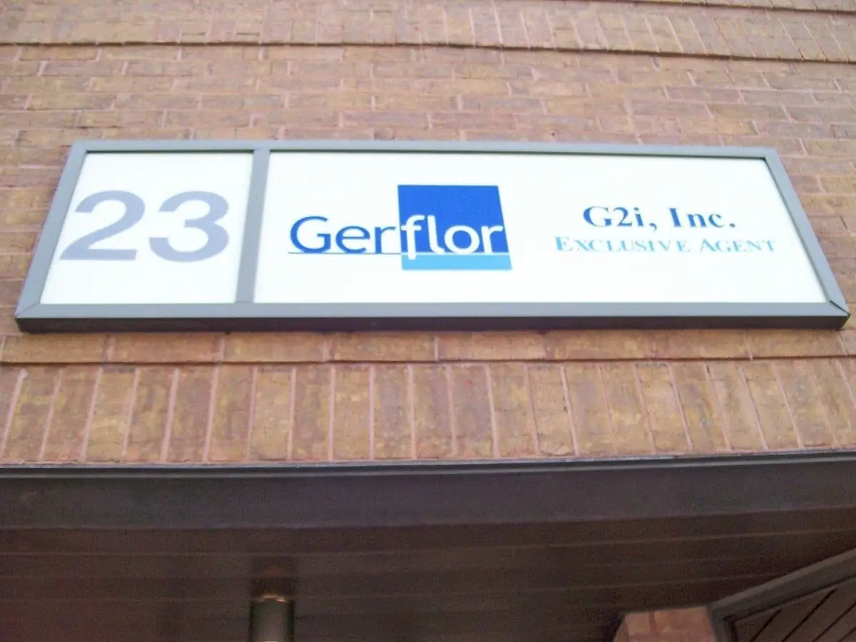 Warehouse receiving and dock signage