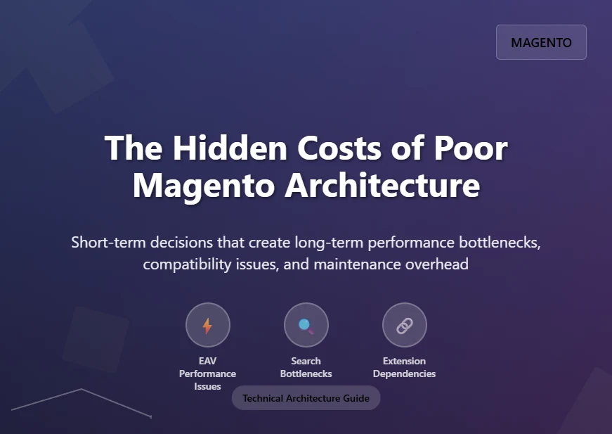 The Hidden Costs of Poor Magento Architecture Choices
