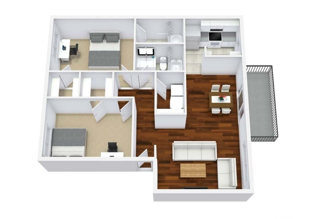 two bed | two bath