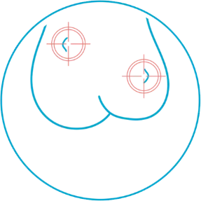 Self-exam step illustration 8