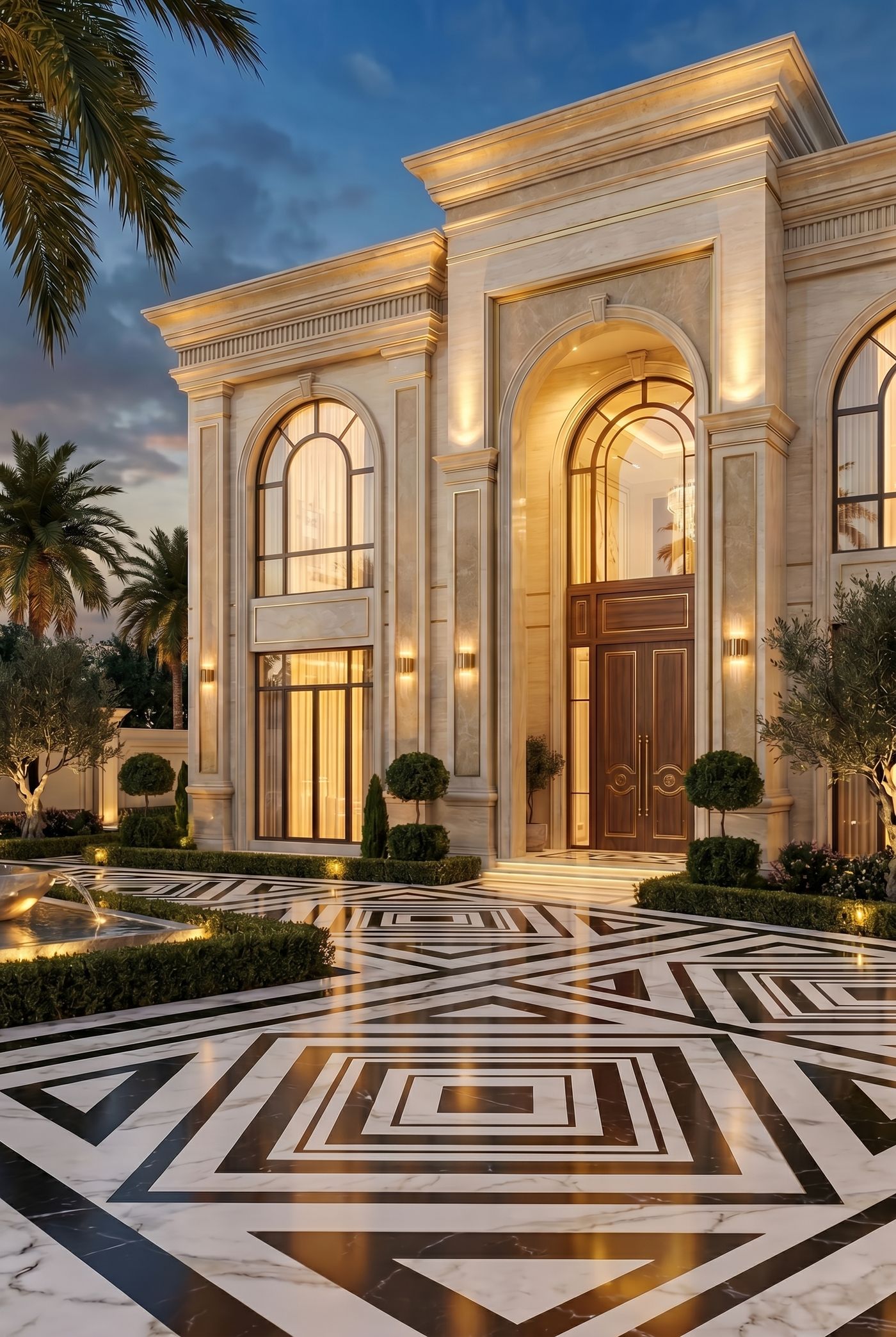 Classic Villa Facade