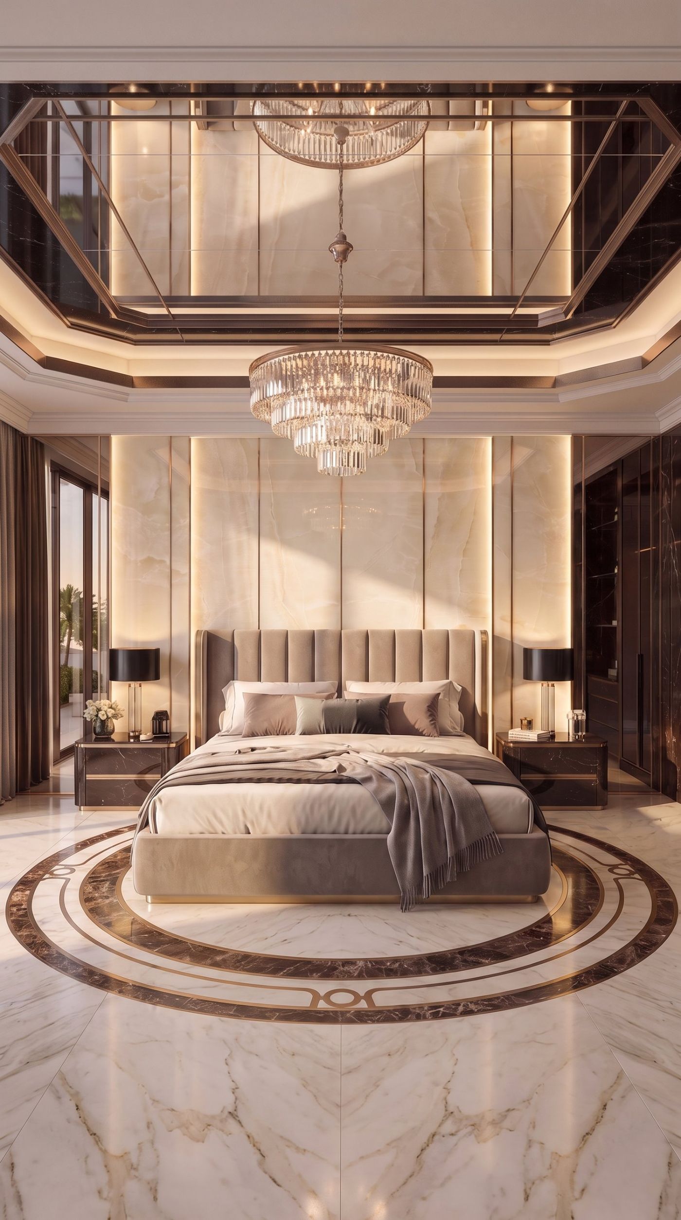 Mirror Ceiling Bedroom