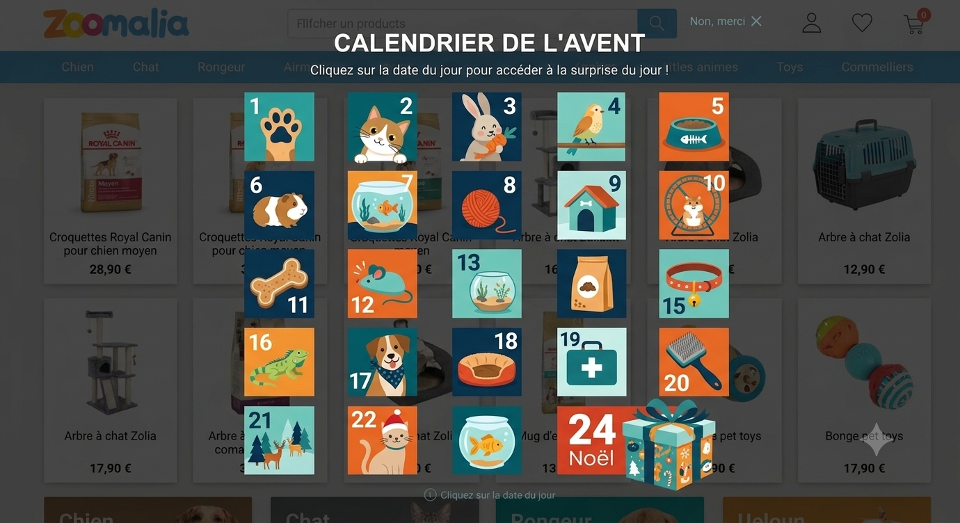 Calendrier de l'avent Ordinateur
