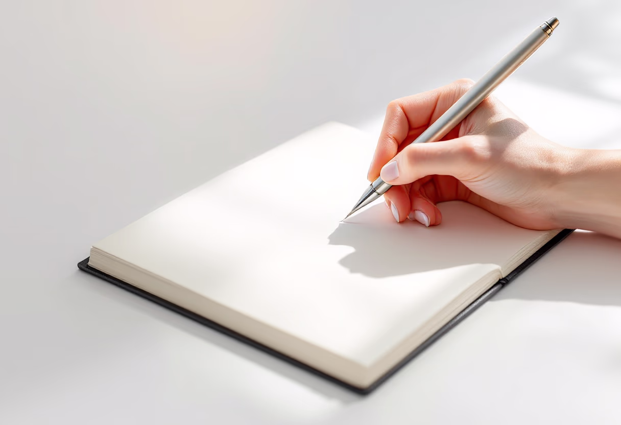 image of the writing process