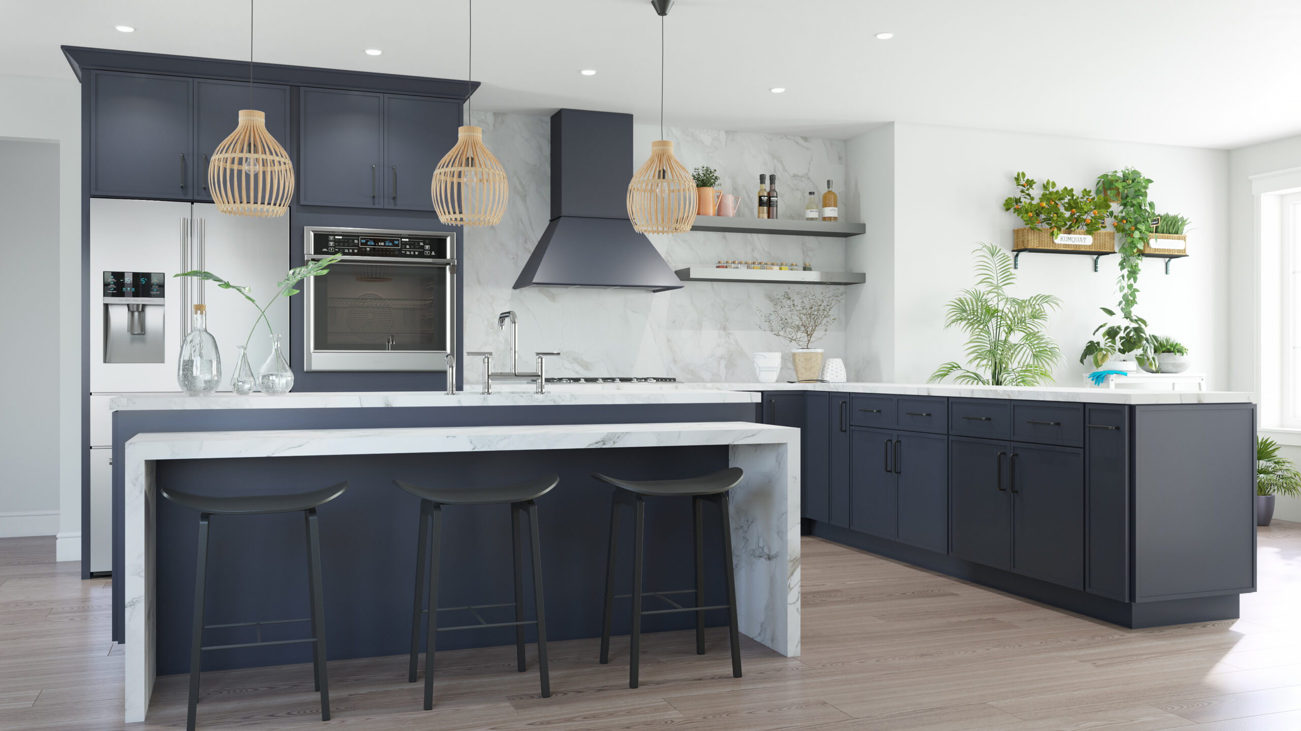 Fabuwood Allure Luna Indigo