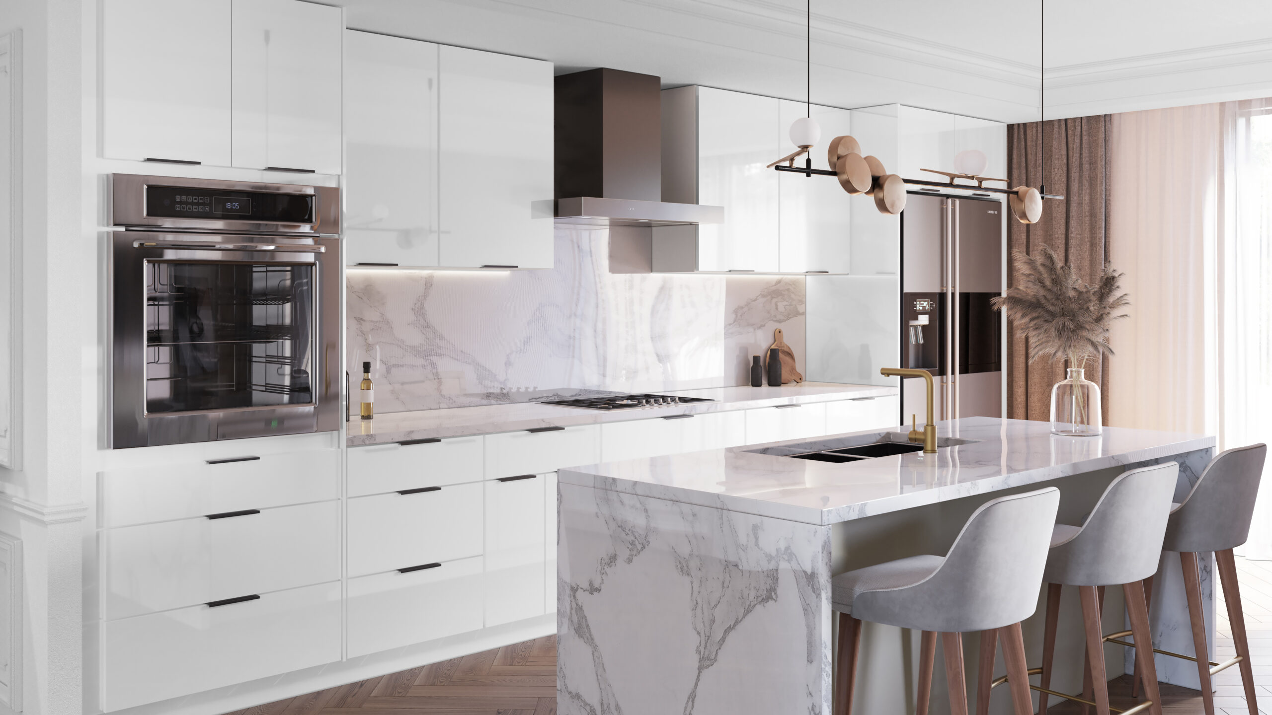 Fabuwood Illume Catalina Bianco Gloss