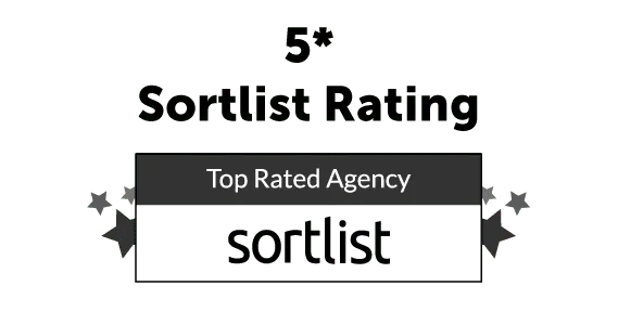 5 star Sortlist rating