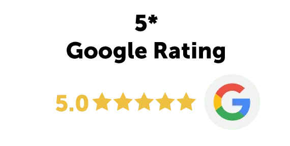 5 star Google rating