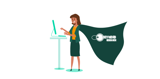 Keyword Research leaping into action - as a superhero?