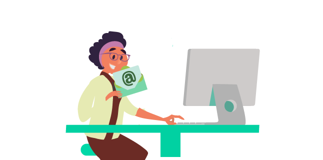 Image: Call or write an email to previous leads and clients