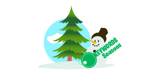 Different seasons keywords
