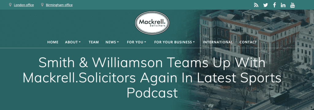 content marketing for business accountants example podcasts and interviews