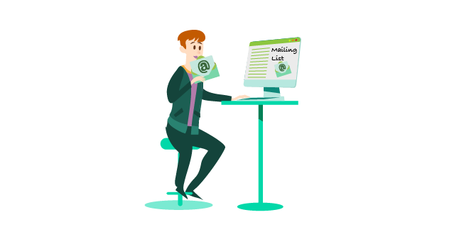 Image: Create a mailing list