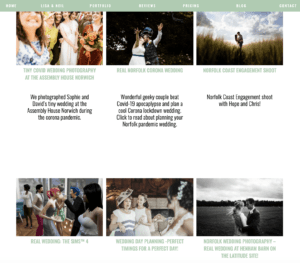 Client Case Study Him and Her Wedding Photography