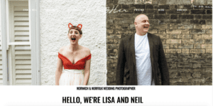 Client Case Study Him and Her Wedding Photography