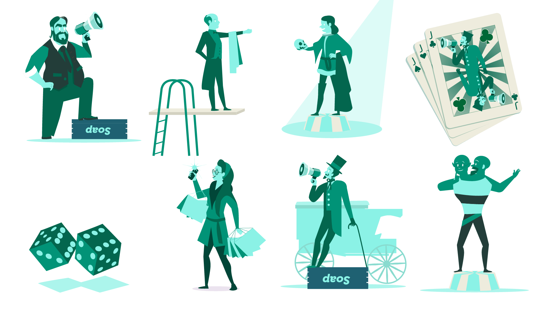 Image showing types of bosses.