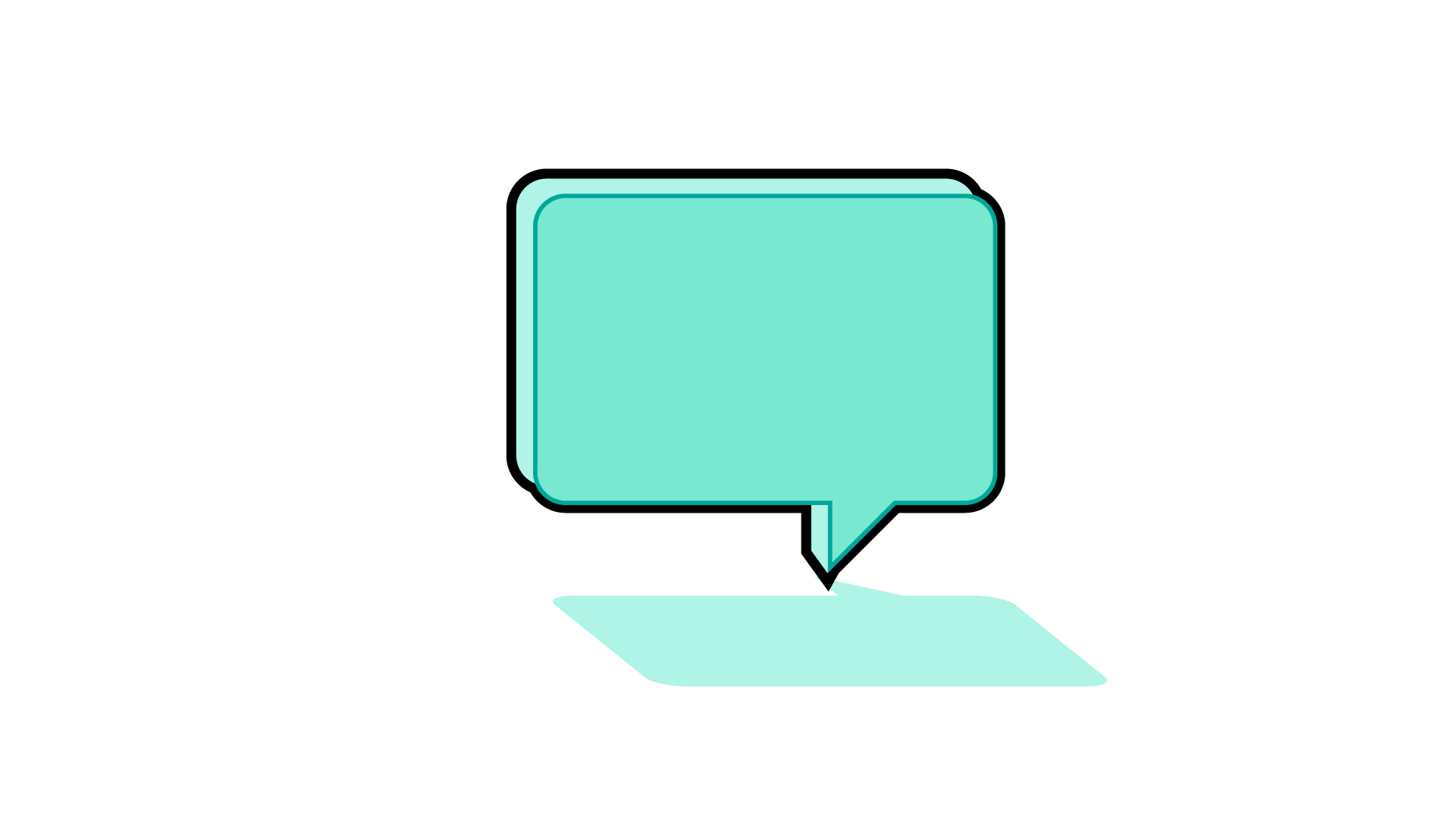 Image: Advice empty speech bubble - benefits of hiring a marketing consultant