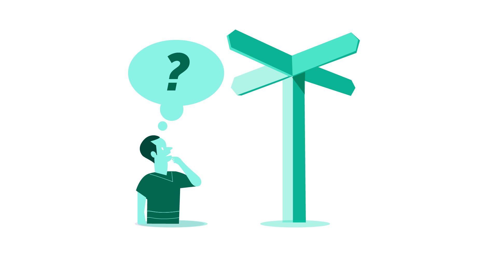 IMAGE: Stuck and unsure which direction to take