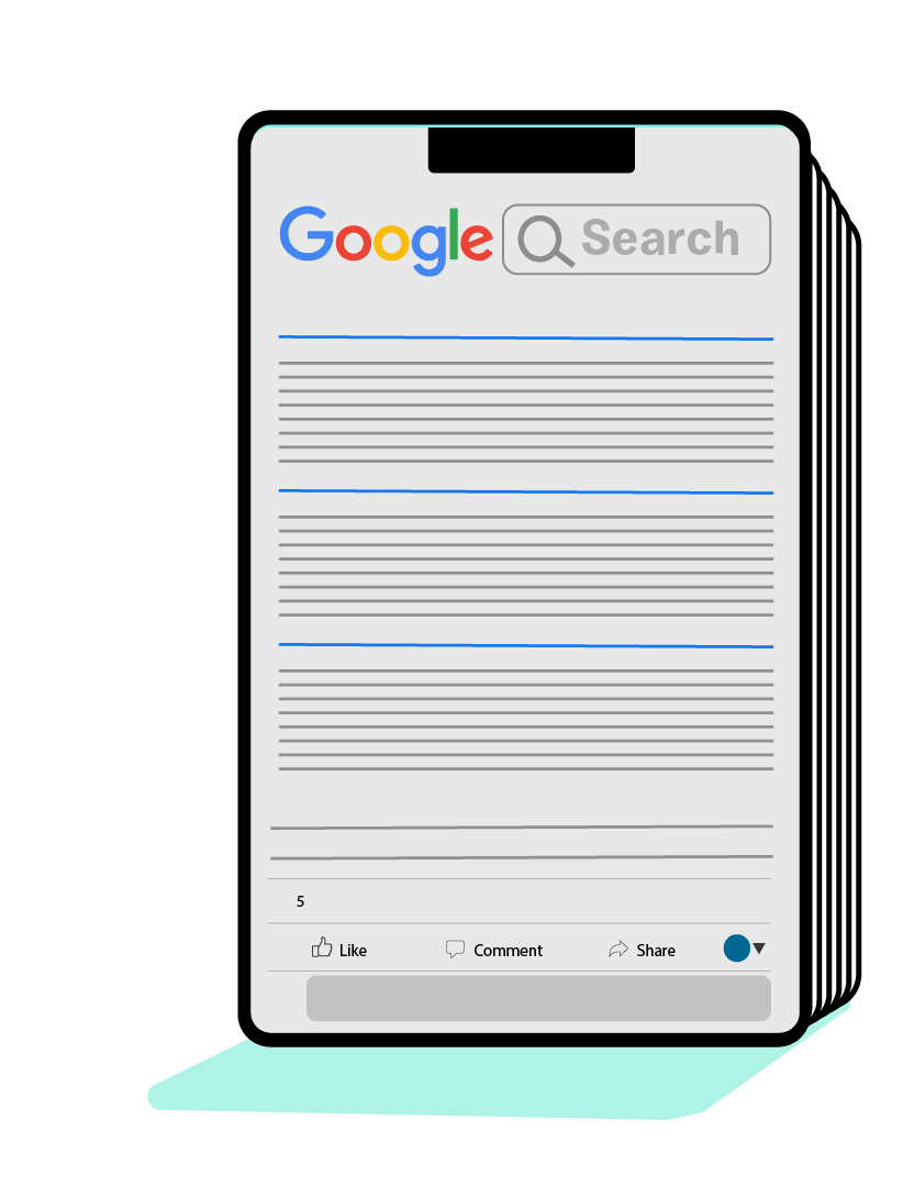 google page on mobile