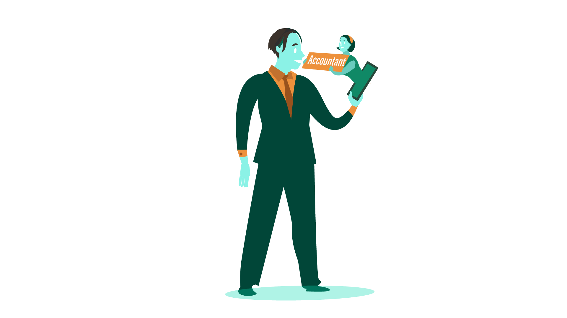 Accountant as target audience