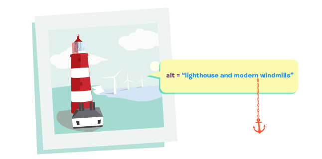 alt text used as anchor text