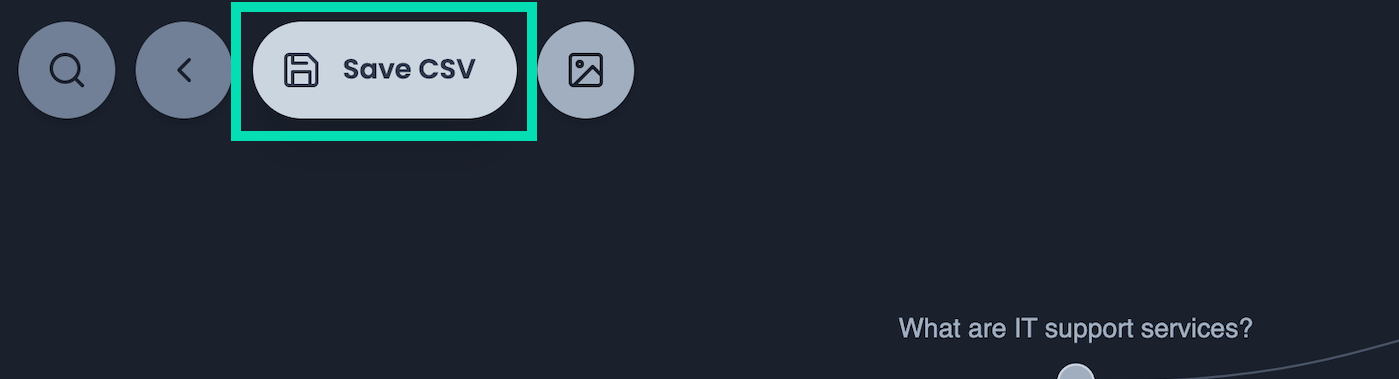 How to save CSV