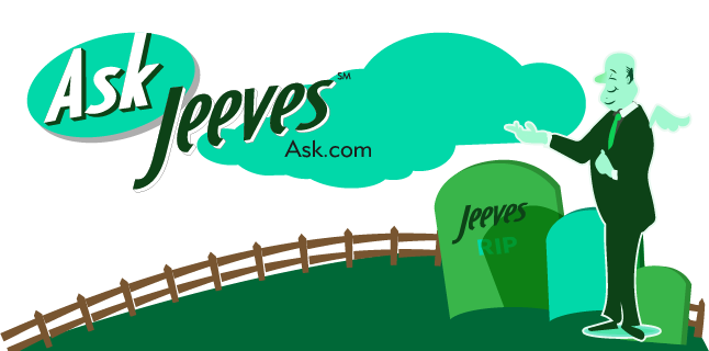 Image: No more ‘Ask Jeeves’
