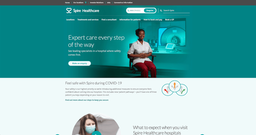 Spire Healthcare dermatology