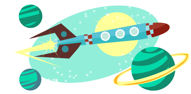 Image: Visit other worlds/planets
