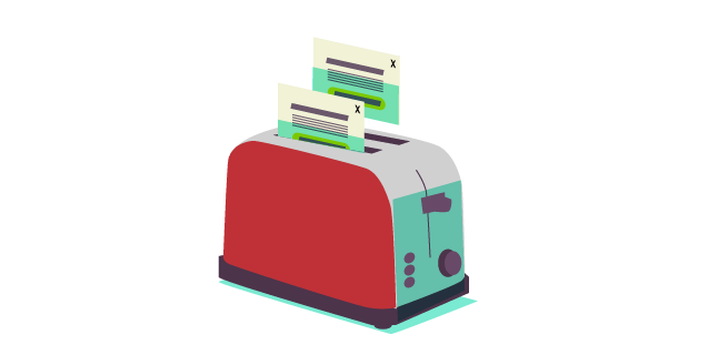 Image: Pop-ups are small windows that pop up (think of your toaster)