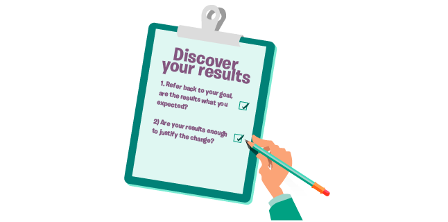Image: Discover your results