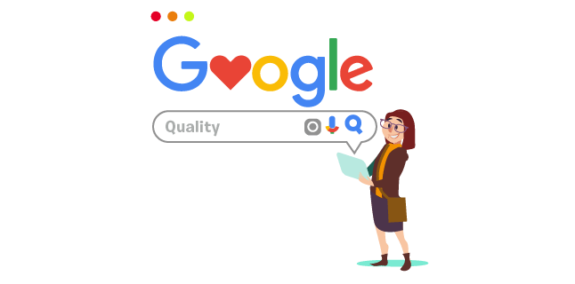 Image: Quality is at the heart of search engines
