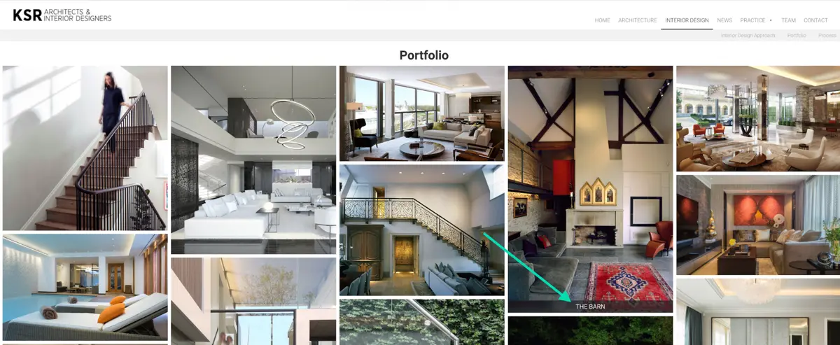 website analysis architecture firm murray dare marketing consultancy 7