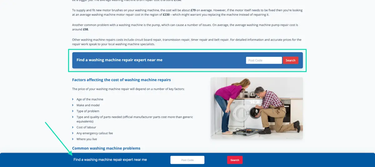 murray dare competitor analysis example washing machine repair company comparison 12