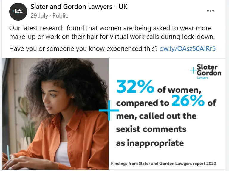 social media slater and gordon marketing for legal firms