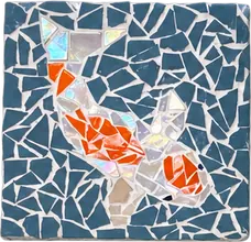Mosaïque réalisée en atelier découverte 1h30
