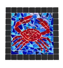 Mosaïque réalisée en atelier initiation 2h30