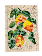 Mosaïque réalisée en atelier initiation 2h30