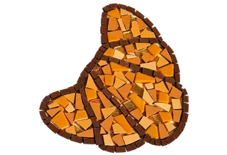 Mosaïque réalisée en atelier initiation 2h30